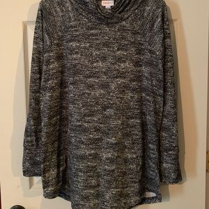 Lularoe heather grey hoodie